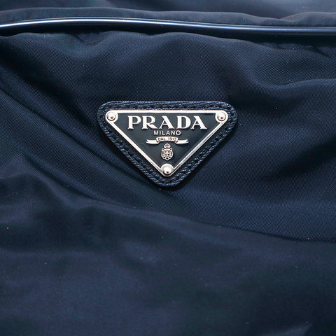 プラダ PRADA ナイロン ハンド ボストンバッグ ブラック P15794