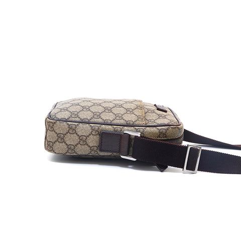 グッチ GUCCI GGスプリーム ショルダーバッグ ブラウン P15799