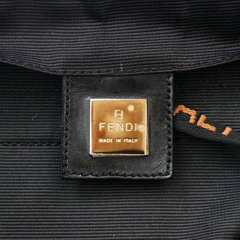 フェンディ FENDI ナイロン バックパック リュック・デイパック ブラック P15884