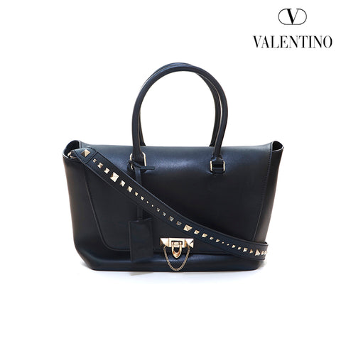 ヴァレンティノ VALENTINO デミルーン ショルダーバッグ ブラック P15886