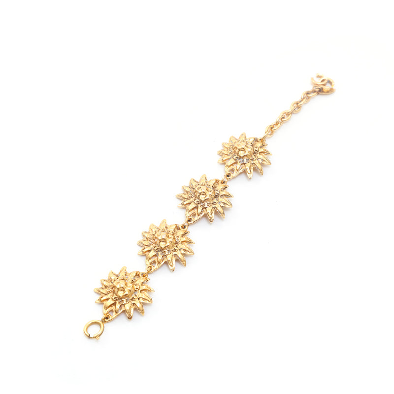 シャネル CHANEL ココマーク ライオン ブレスレット ゴールド P15891