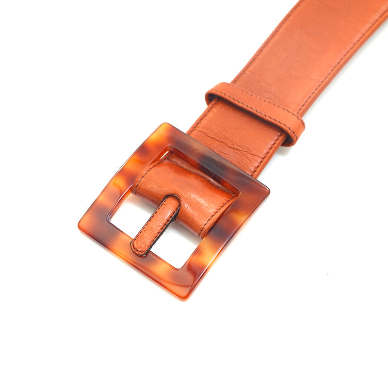 CHANEL ブラウンレザーベルト i-img768x1024-