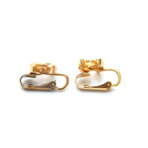 Chanel Coco Mark Earrings Gold P15969