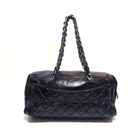 シャネル CHANEL マトラッセ チェーン ショルダーバッグ ブラック P15998