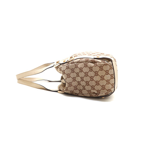 グッチ GUCCI GGキャンバス ハンドバッグ ブラウン P16020