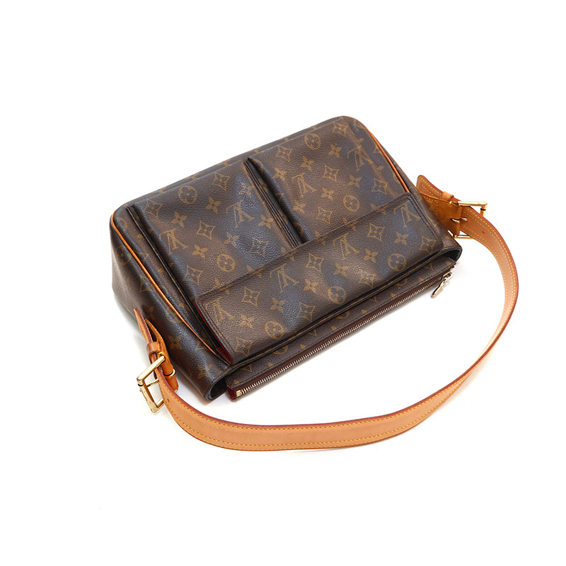 ルイ・ヴィトン LOUIS VUITTON ヴィバシテMM モノグラム ショルダーバッグ ブラウン P16036 – NUIR VINTAGE