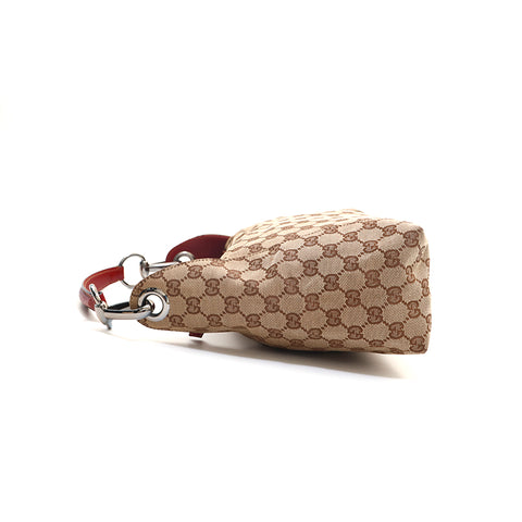 グッチ GUCCI GGキャンバス ハンドバッグ ブラウン P16050