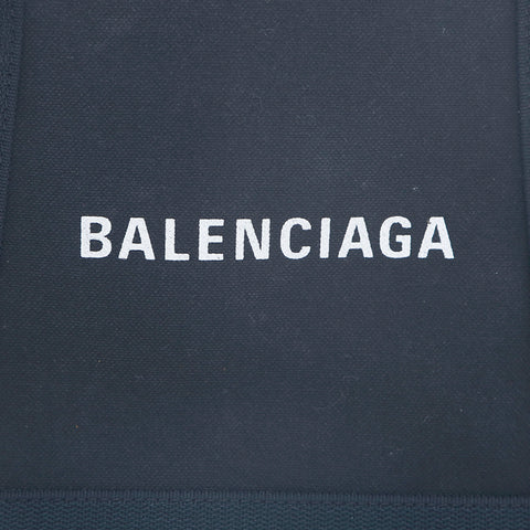 バレンシアガ BALENCIAGA アガ ネイビーカバス 2WAY ハンドバッグ ブラック P16090