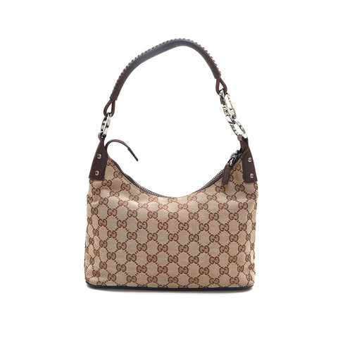 グッチ GUCCI GGキャンバス ハンドバッグ ブラウン P16151