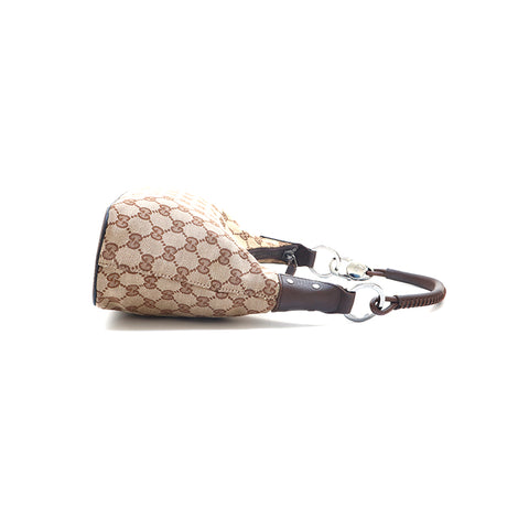 グッチ GUCCI GGキャンバス ハンドバッグ ブラウン P16151