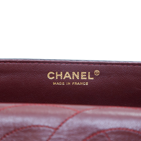 Chanel Chanel 2.55 Matelasse Sac à bandoulière en cuir noir P16164