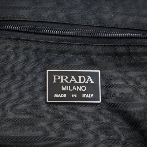 プラダ PRADA 三角ロゴ ナイロン ボストンバッグ ブラック P16254