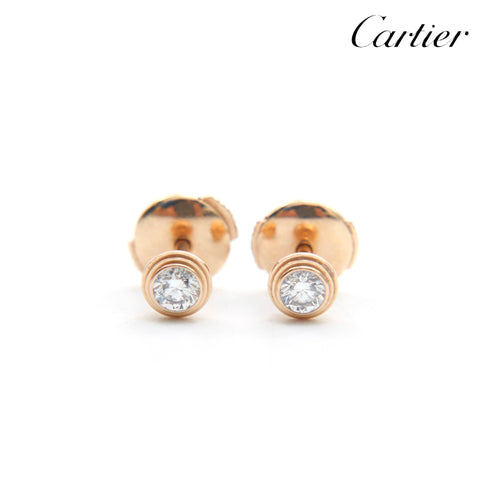 カルティエ CARTIER ダイヤ Au750 2.14g ピアス ゴールド WS3166