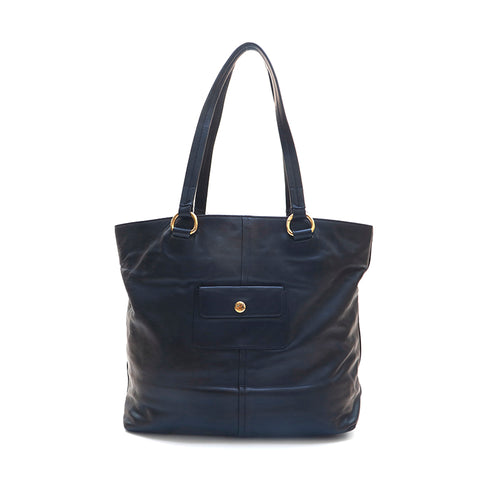 プラダ PRADA レザー トートバッグ ブラック P16332