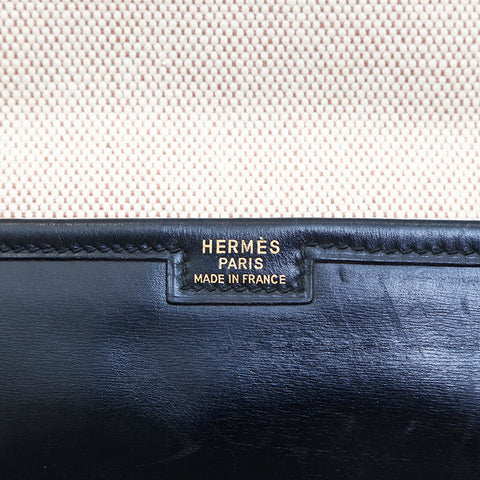 エルメス HERMES ジジェPM ◯K 1981年 クラッチバッグ ブラック P16335