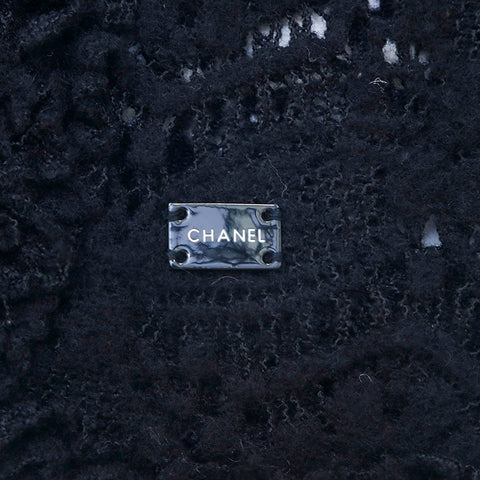 シャネル CHANEL レース カーディガン ブラック P16393