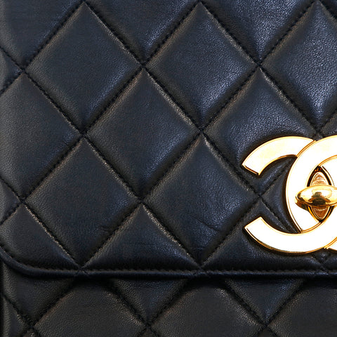 シャネル CHANEL マトラッセ チェーン ショルダーバッグ ブラック P16401