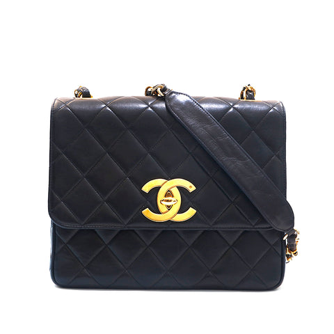 シャネル CHANEL マトラッセ チェーン ショルダーバッグ ブラック P16401