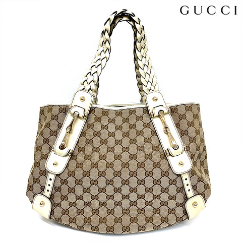 グッチ GUCCI GGキャンバス トートバッグ ベージュ WS2487