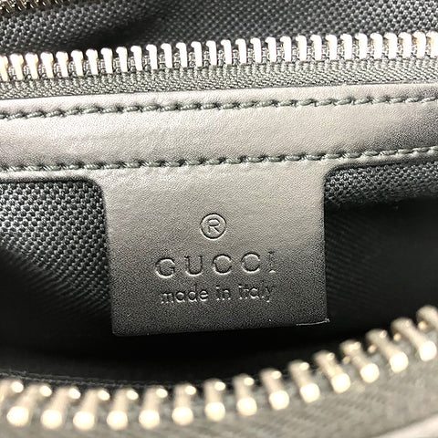 グッチ GUCCI GGキャンバス ウエストバッグ ブラック P16623