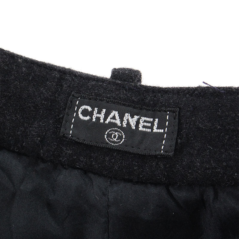 Chanel CHANEL Ribbon Logo Black Black EIT0050P9928 – NUIR VINTAGE