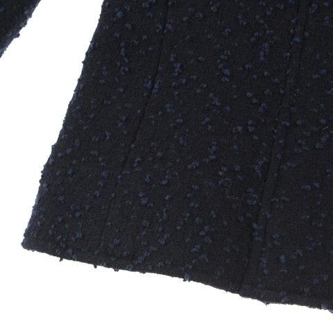 シャネル CHANEL ココボタン ツイード ジャケット スカート セットアップ ネイビー P3130