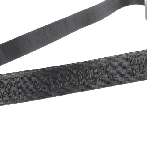 シャネル CHANEL スポーツライン ココマーク ミニ ショルダーバッグ ブラック P3161