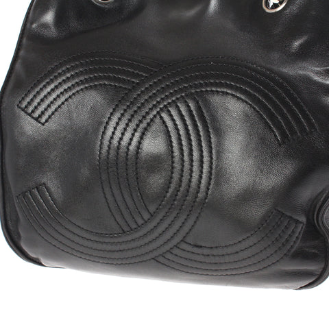 シャネル CHANEL ココマーク チェーン ショルダーバッグ ブラック P3250