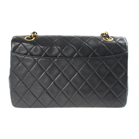 Chanel Chanel Matrasse -Ketten -Umhängetasche 1 Sota Beutel Leder Schwarz P3252