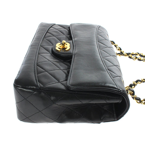 Chanel Chanel Matrasse Sac à bandoulière 1 Sota Pouche en cuir noir P3252