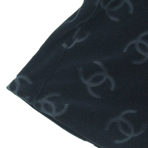 Chanel CHANEL Cocomark Velor One Piece Black EIT0232P5602