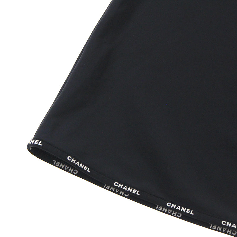 シャネル CHANEL マイヨ ココマーク ロゴ ワンピース ブラック P5884  