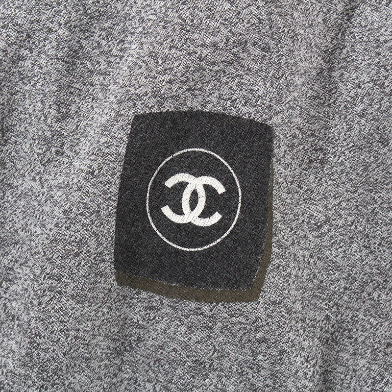 シャネル CHANEL ロゴ ココマーク リップ カットソー グレー eit0077P7877 – NUIR VINTAGE