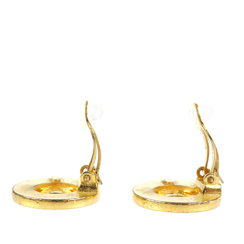 Chanel chanel coco mark rond oreille gold gold eit0471p9315