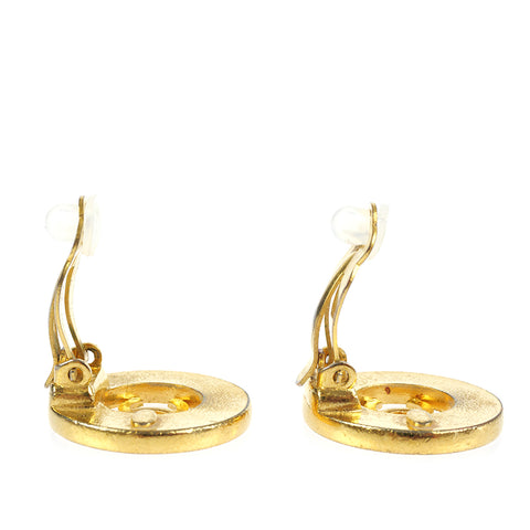 Chanel chanel coco mark rond oreille gold gold eit0471p9315