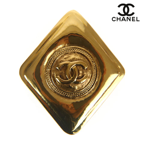 シャネル CHANEL ココマーク 菱形 ブローチ ゴールド P9494 – NUIR VINTAGE