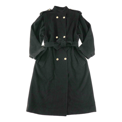 席琳长外套黑色P9643