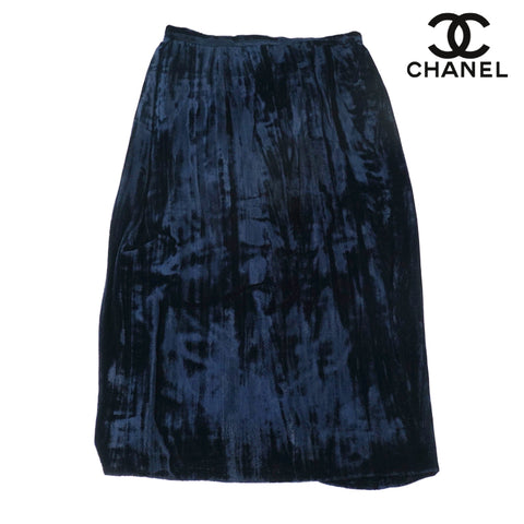 シャネル　CHANEL スカート　ネイビーサイズ36