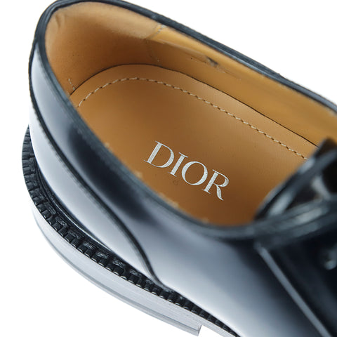 クリスチャンディオール Christian Dior レザーシューズ ローファー ブラック C2471