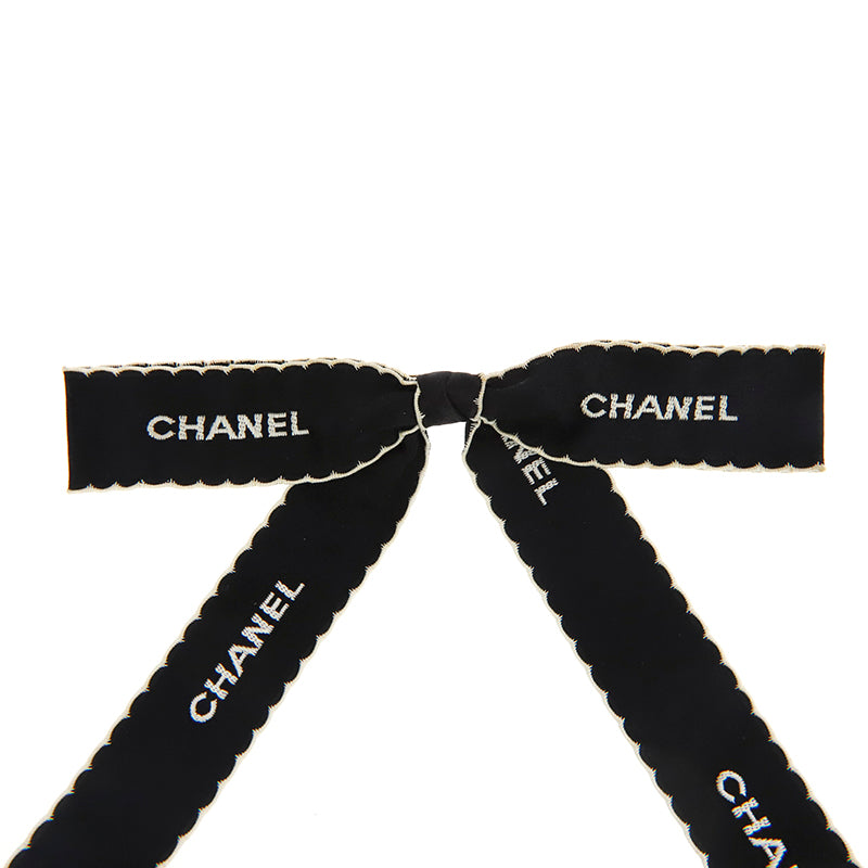 CHANEL Black & White authentic Emblematic Ribbon Full Roll 25 Meters Sealed + BONUS