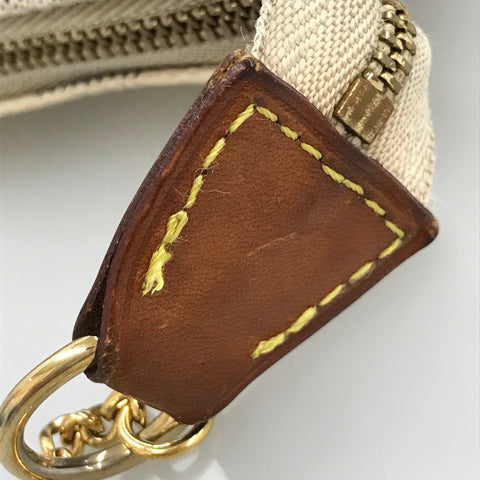Louis Vuitton Damier Azur AccessWall Chain Mini Handbag PVC