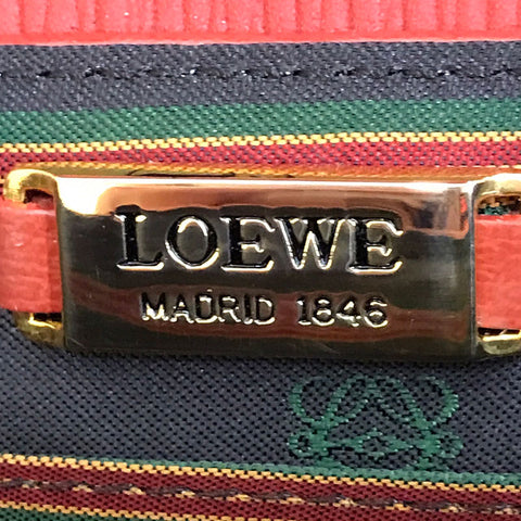 Loewe Loewe Loewe Velazques Handtasche Leder Red EIT0195C1541