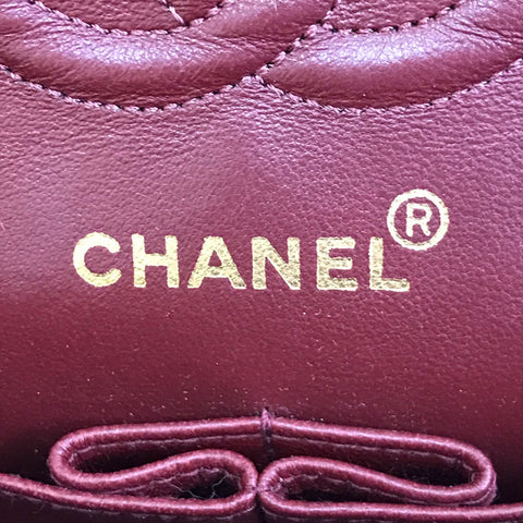 Chanel Chanel Matrasse Doppelklappe Drehen der Felsketten -Umhängetasche Leder Schwarz EIT0107C2422