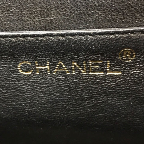 Chanel Chanel Caviar Skin Matras Drehen der Handtasche Schwarz EIT0151C2734