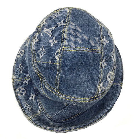 Louis Vuitton Louis Vuitton Monogram MP2733 Hat Blue EITM0028