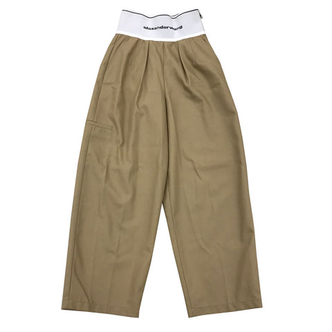 Alexanderwang Alexander Wantac Thin Trouser Pants Beige EITM0002