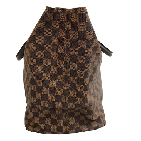 Louis Vuitton Louis Vuitton Damier Gringe PM N41165 Handbag PVC Leather Brown P11366