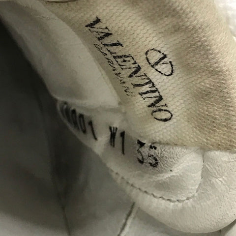 Valentino Galavani Rock Studs 35 Sneakers Leather White P11862