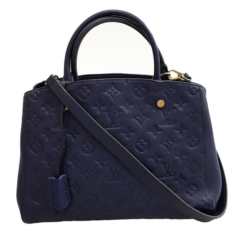 路易威登会标Emprete Montaigne BB M41759 2Way手肩袋皮革蓝色P11982