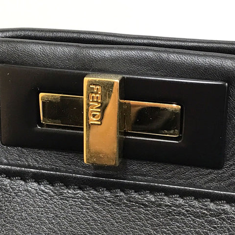 フェンディ FENDI ピーカブー 2WAY ハンド ショルダーバッグ レザー